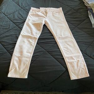 Light pink jeans